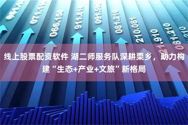 线上股票配资软件 湖二师服务队深耕栗乡，助力构建“生态+产业+文旅”新格局